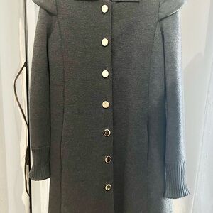 Moschino Gray Knit Sweater